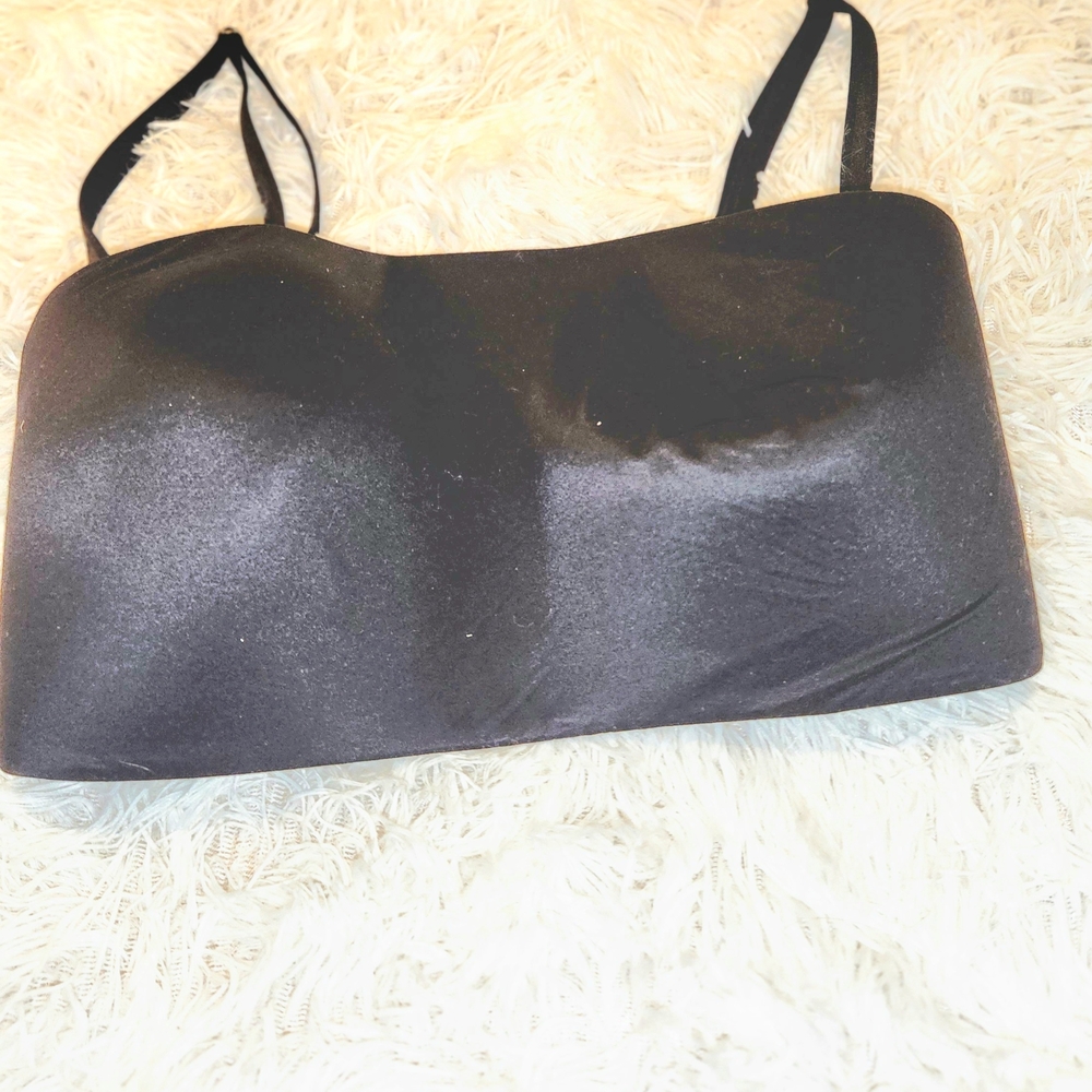 Victoria Secret Black Strapless Top